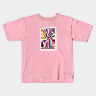 Queer Magic tarot card Kids T-Shirt